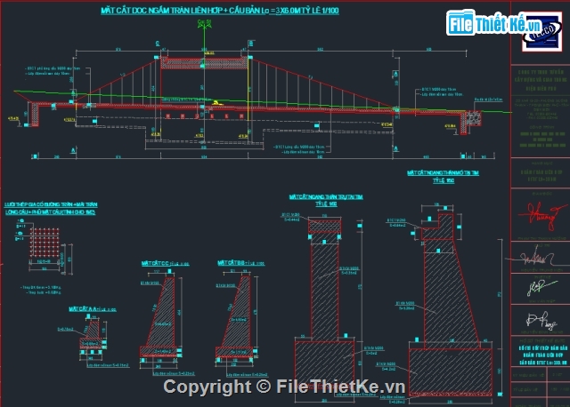 hồ sơ đầy đủ cầu bản,hồ sơ thiết kế cầu bản,thiết kế cầu bản,cầu bản